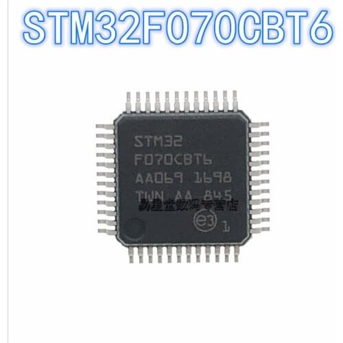 1PCS-5PCS 100% new original authentic STM32F070CBT6 QFP-48 32F070CBT6 QFP48 32-bit microcontroller chip