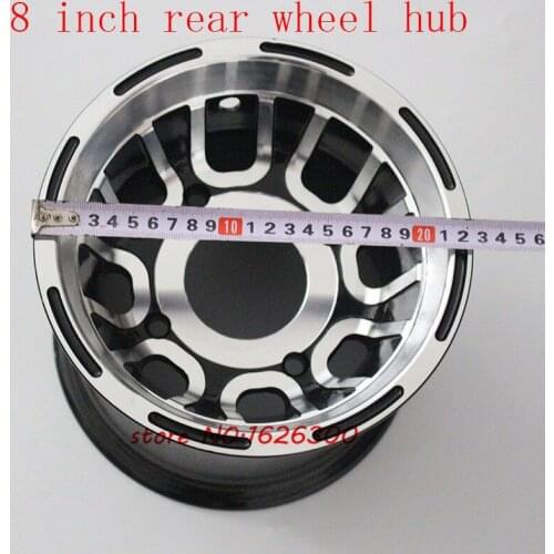 Lightning Shipment ATV Accessories Rear Wheel Hub 8 Inch Go-kart Off-road 4 Wheel Aluminum Rims High Performance
