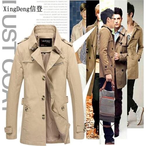 XingDeng Men thick warm 80s costumes jacket Middle age mens casual hooded clothing new winter fashion top coat plus size 5XL