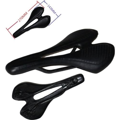 EC90 new hollow super light full carbon road / carbon / mountain bike saddle cushion/carbon fiber+ Leather saddle / seat Bicycle