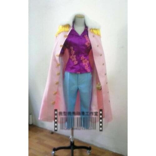 One Piece 2 years Tashigi Cosplay Costume with gloves