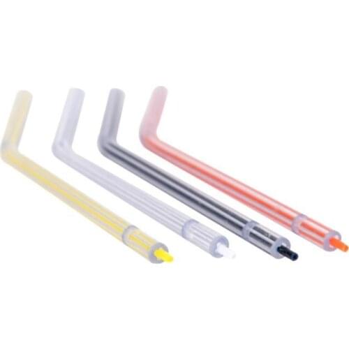 200pcs Disposable Air Water Spray Syringe Nozzles Tips Colorful Plastic Spray Tubes 65mm Dentistry Tools For 3 Way Nozzles Gun