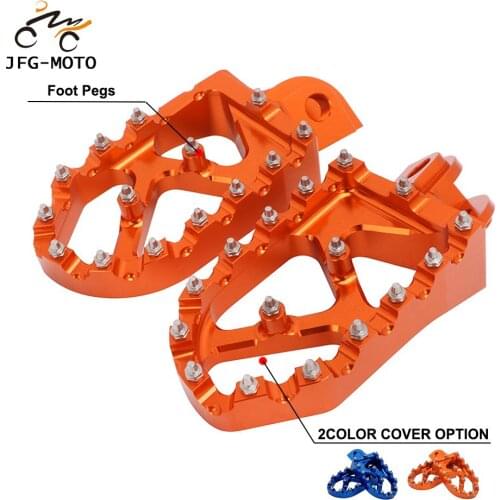 Motorcycle CNC Footrest Footpeg Foot Pegs For KTM SX SXF EXC EXCF XCF XCW XCFW 65 85 125 150 250 300 350 400 450 530 ADVENTURE