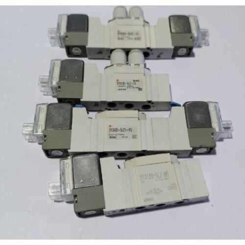 SMC second-hand Solenoid Valve Pneumatic Control Valve SY3120/3220/3320/3420/3520-5LZD-M5/C4/C6