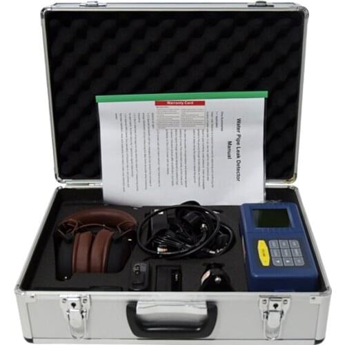 Ultrasonic water leak detector 3 Meter pipe water leak detector for PVC pipeline