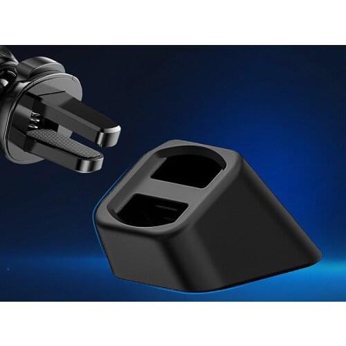 1PC Universal Wireless Car Charger Stand Base Dashboard Mount Car Mobile Phone Holder Bracket Air Outlet Clip Accessories