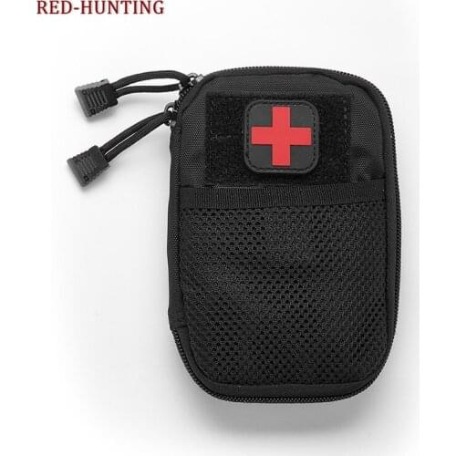 New Military Molle EDC Pouch Mesh Tools Accessory Pouches Tactical Waist Hunting Bags Outdoor Flashlight Magazine Pocket