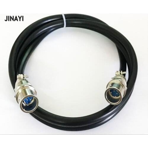 5 pin XS12 Female Male Aviation Socket Connector Plug XS12 12mm Cable 1m