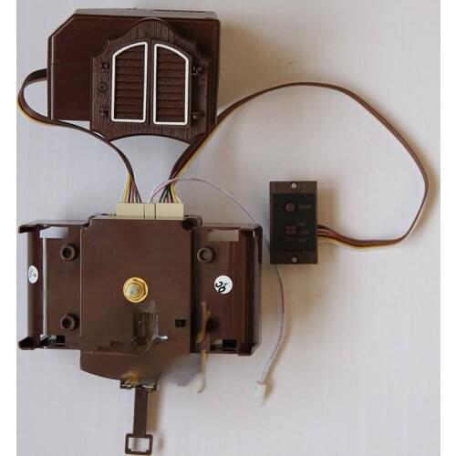 Accessories Quartz Cuckoo Clock Movement Cuckoo Clock Wall Clock Accessories Luxury Creative Light Control Hourly Bird Time