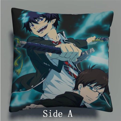 Ao No Exorcist Anime Two Side Pillowcases Hugging Pillow Cushion Case Cover Otaku Cosplay Gift New 490