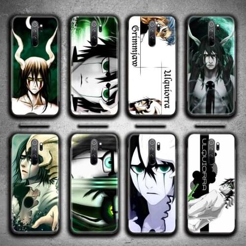 Anime Bleach Ulquiorra Cifer Phone Case for Redmi 9A 9 8A 7 6 6A Note 9 8 8T Pro Max K20 K30 Pro