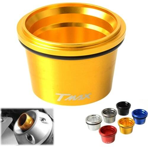 CNC Motorcycle Exhaust Pipe Muffler Tail Port Cover Cap For Yamaha T max 530 T-max 530 T MAX TMAX 530 tmax 530 tmax530 2012-2017