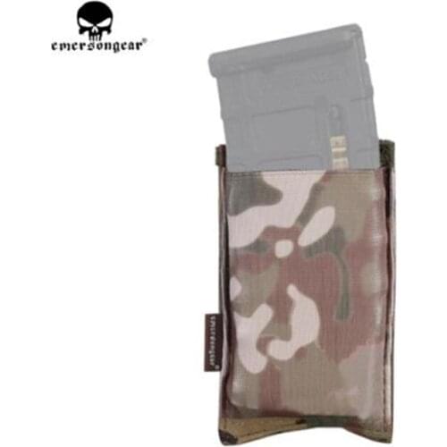 EMERSON 5.56 Quick Single Open Top M4 Pouch Tactical Airsoft Hunting Molle Pouch Bag for M4 Magazine