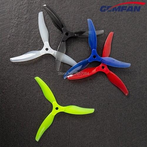 2Pairs/4pcs GEMFAN Floppy Proppy F5135 5.1 inch Foldable 3-Blade Propeller for FPV Freestyle Long Range 4/6S 5 inch Drones