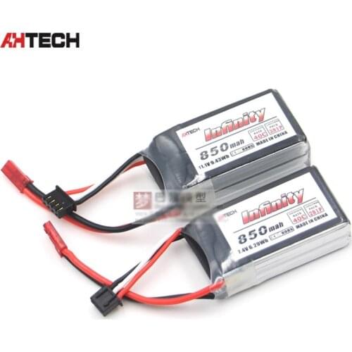 1pcs Infinity 2S 3S 7.4V /11.1V 850mAh 40C Graphene LiPo Battery W/ JST For RC Drone FPV Racing Multi Rotor Parts