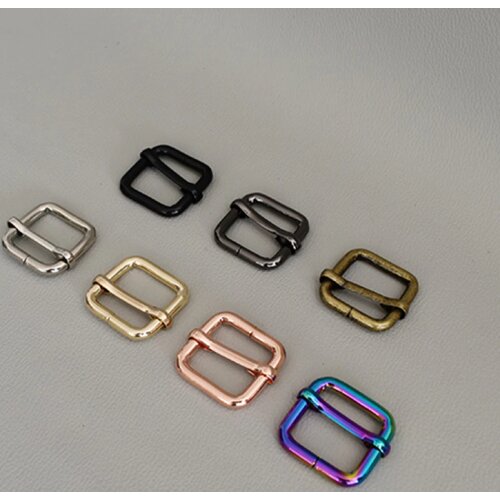 20 Pcs/Lot Plated Metal Buckle for DIY Dog Collar Accessories 20mm Webbing Straps Making handbag backpack luggage