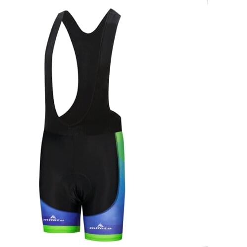 MILOTO Cycling Bib Shorts Summer Coolmax 5D Gel Pad Bike short pants MTB Bicycle Shorts culotte ciclismo hombre шорты летние