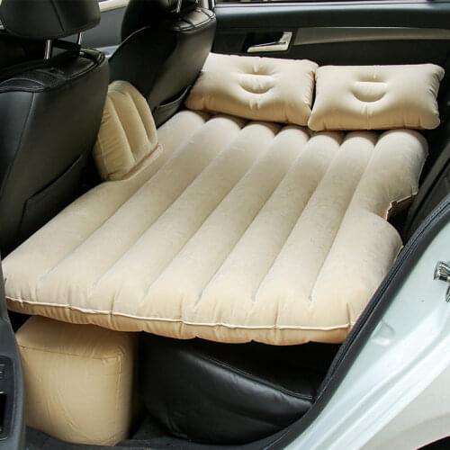 Multifunctional Sofa Pillow Outdoor Camping Mat Cushion Car Air Inflatable Travel Mattress Bed for Car Back Seat Mattress