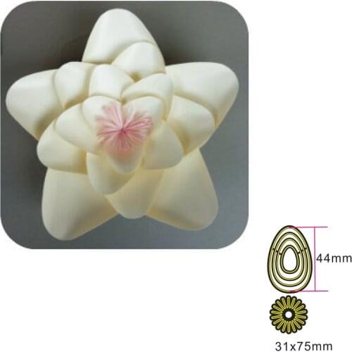 Multi-layered flower Metal Cutting Dies for DIY Scrapbook Cutting Die Paper Cards Making Embossed Decorative Craft Die Cut New