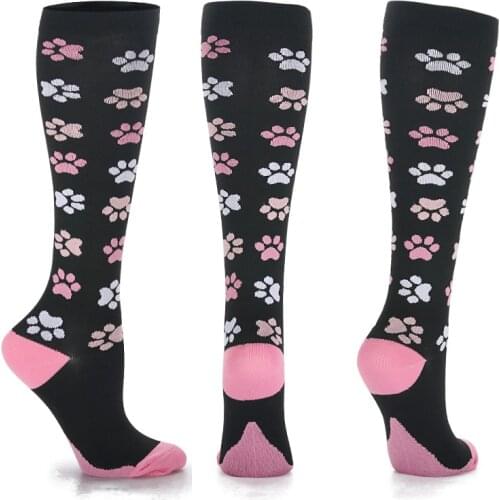 Compression Socks For Pulled Muscle Women Men Varicose Veins Leg Relief Pain High Stockings For Pregnancy Edema,Diabetic,Travel