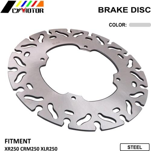 Motorcycle Stainless Steel Front Brake Disc For Honda XR250 CRM250 XLR250 XR 250 CRM XLR Outer 240mm Inside 118mm