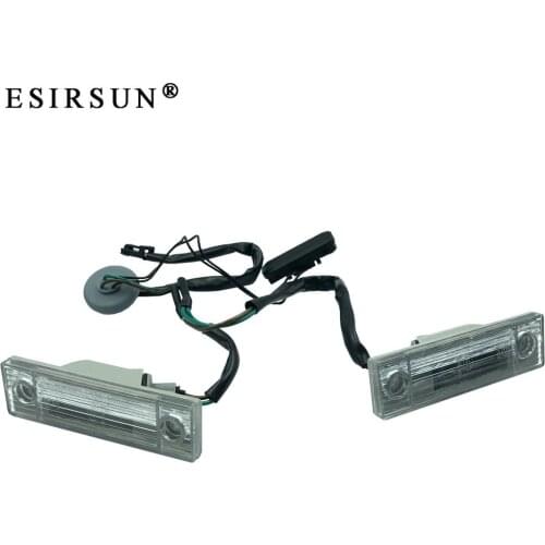 Esirsun Rear Trunk Lock Release Button Switch License Plate Light Fit For Chevrolet Cruze 2009 2010 2011 2012 2013 2014