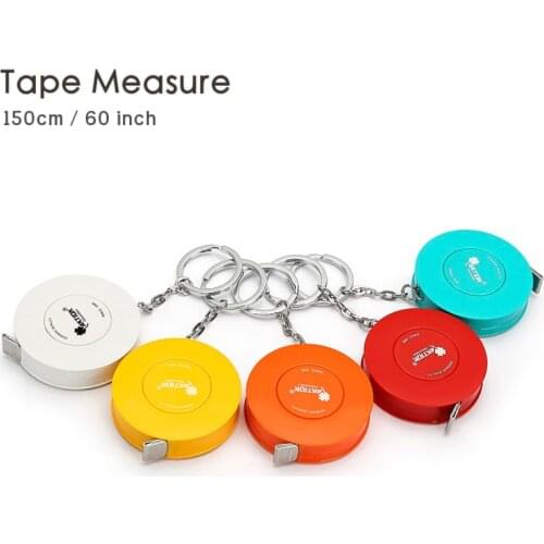 1 PCS Tape Measure 150cm/60 inch Push Button Measuring Soft Retractable for Sewing Accessories Double-Side Tailor Cloth Ruler