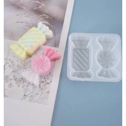 DIY Crystal Epoxy Resin Mold Candy Fudge Homemade Food Play Cake Cheese Cartoon Silicone Mold For Resin