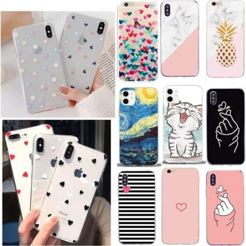 Phone Case Fashion Women Girl For iPhone X Case for iPhone 5 5S SE 6 6s 7 8 Plus 11 Max Pro Case Woman Cover For Iphone 5 S Case
