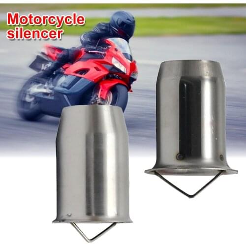 Universal 51mm 60MM Motorcycle Exhaust Pipe Muffler Silencer DB Killer Noise Sound Eliminator Exhaust Muffler Insert DB Killer