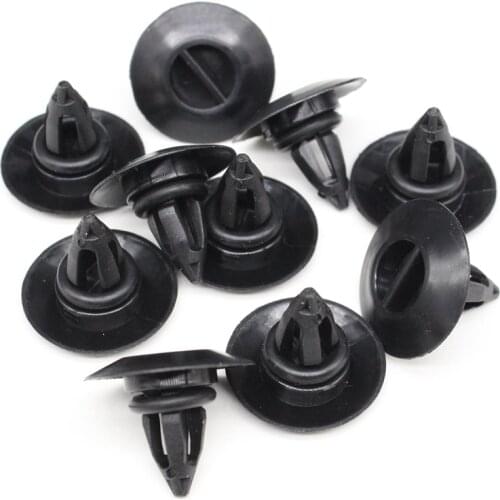 10 External Body Side Sill Rocker Panel Molding Retainer Plastic Fastener Skirt Fixed Rivet Clip With Seal For BMW X3 X5 X6 Mini