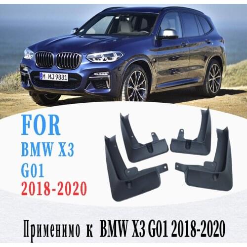 For BMW X3 G01 Splash Guards Mud-Flaps Front & Rear Mudguards Mud Flaps Car Fenders car accessories auto styling 2018-2020