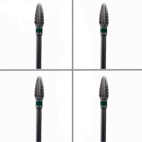 4 pcs Carbide Nail Drill Bit -Mini Cone Bit - C