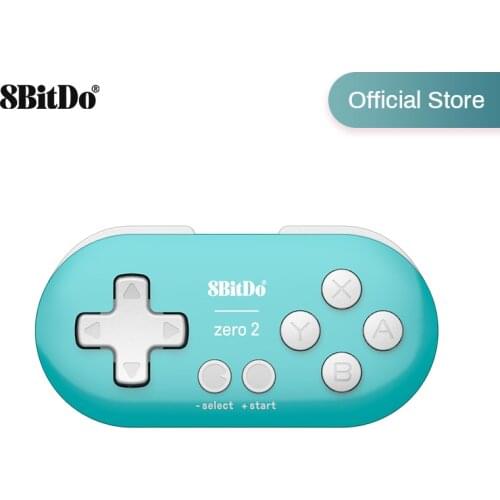 8BitDo Zero 2 Bluetooth Gamepad for Nintendo Switch Windows Android macOS