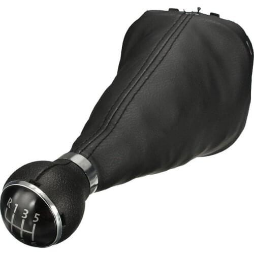 New 6 Speed Car Gear Shift Knob Lever- Shifter Gaiter Boot for Touran 2003-2010
