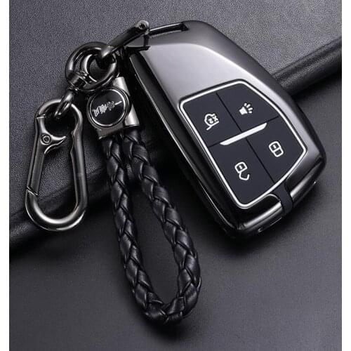 Zinc Alloy Car Key Case Cover Holder Shell For Chevrolet Opel 2021 Interior Accessories