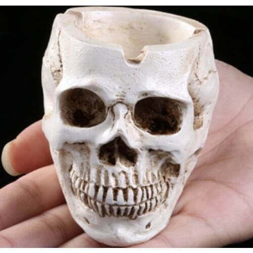 Skull Hanging Planter for Indoor Or Outdoor Succulent Or Small Plant Resin Ashtray for Bathroom Home Living Room J2Y