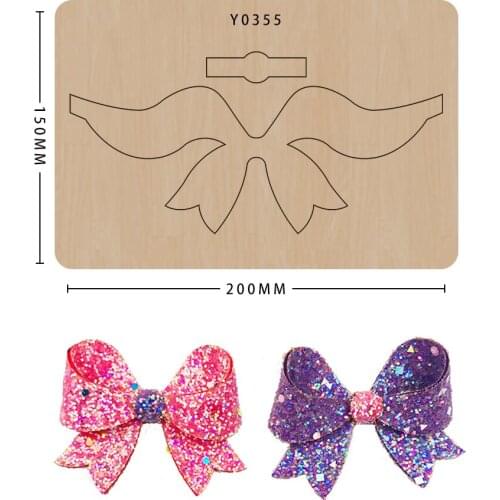 Wood Moulds Bow Die Cut Scrapbook Diy Handmade Crafts Making Decor Supplies Dies Template Machines Suitable For The Market