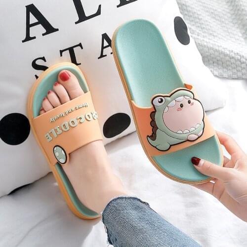 Cartoon Slippers Womens Bathroom Bath Non-Slip Couple Mens Cute Slipper Shoes Woman Mens House Shoes Mens Slippers Indoor