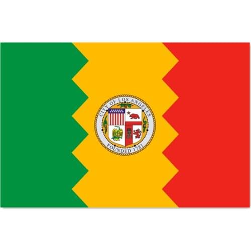 60x90cm/90x150cm/120x180cm City of Los Angeles Flag California, United States flag