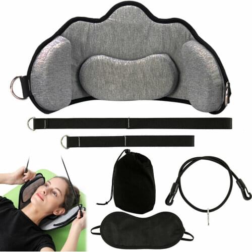 Hammock With Stand For Neck Traction Massager Hamac Cervicales To Reduce Neck Pain Relief Relaxation With Free Eye Mask