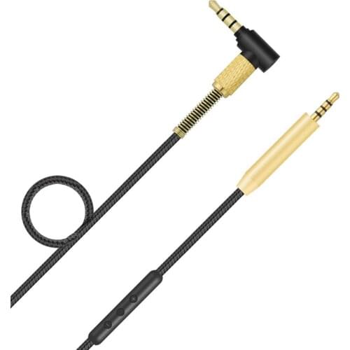 OFC Nylon Braided Replacement 2.5mm Cable Extension Cord Wire For JBL LIVE 400BT 500BT 650BTNC E35 E45BT E55BT J56BT Headphones