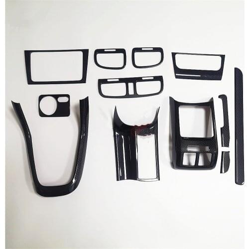 12 pcs For VW Volkswagen Golf 6 MK6 For GTI 2008-2014 Car Interior Dashboard Console Air Vent Panel Armrest Gear Cover Trim LHD