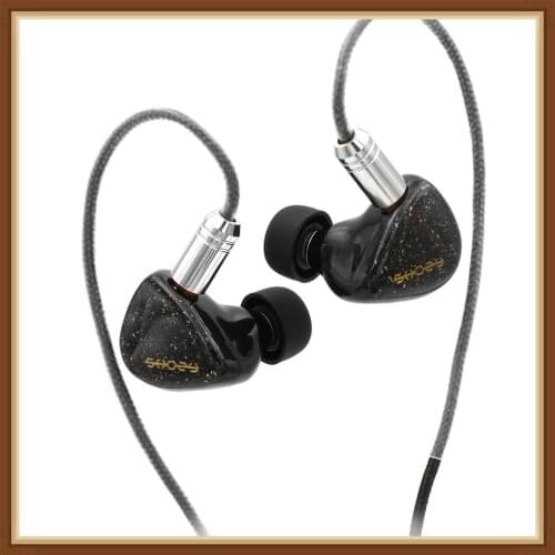 2019 Shozy Form1.1 1BA+1DD Dual Driver Hybrid Beryllium Dynamic Hifi Music Monitor In-ear Earphones Detachable 0.78 2Pin Cable