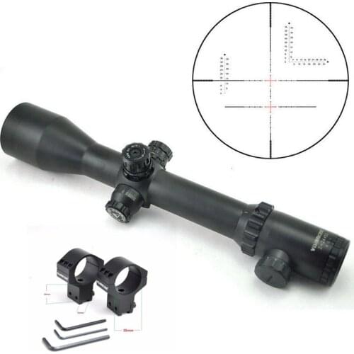 Visionking 2-24x50 Optics Sight Turret Lock 20yards Side Focus Adjust Rifle Scope 35mm Tube W/ 11mm Mounts Scope Hunting Scopes