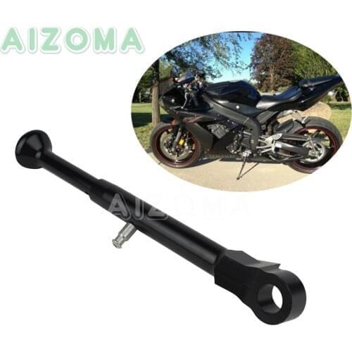 Motorcycle Kickstand Side Stands For Yamaha YZF-R1 1998-2008 YZF-R6 1999-2005 YZF R6S 1999-2010 Adjustable Kick-Stand Bracket