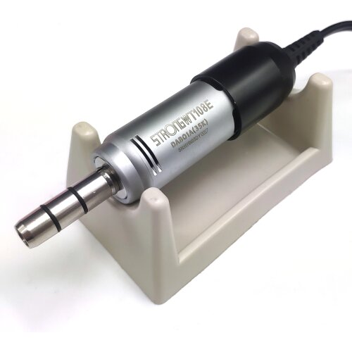 Strong E type Dental Lab Polisher Micromotor Strong WT 108E Brush handpiece for Dental Lab Equipment 35000rpm