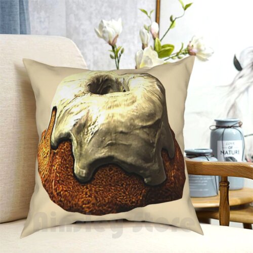 Sweet Roll This! Pillow Case Printed Home Soft Throw Pillow Skyrim Elder Scrolls V Elder Scrolls Watch The Skies