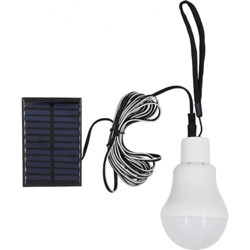 Solar light LED outdoor solar hanging lamp solar yard yard lamp led outdoor camping lights Solar Powered Emergency Bulb