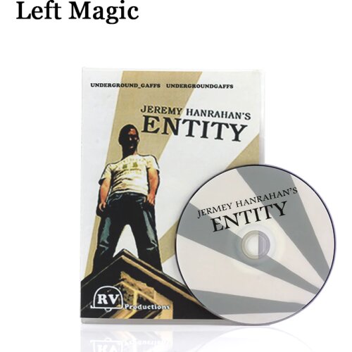 Entity (DVD+Gimmick) By JEREMY HANRAHAN Magic Tricks Close-Up Street Professional Magic Props Stage Illusions Accessories